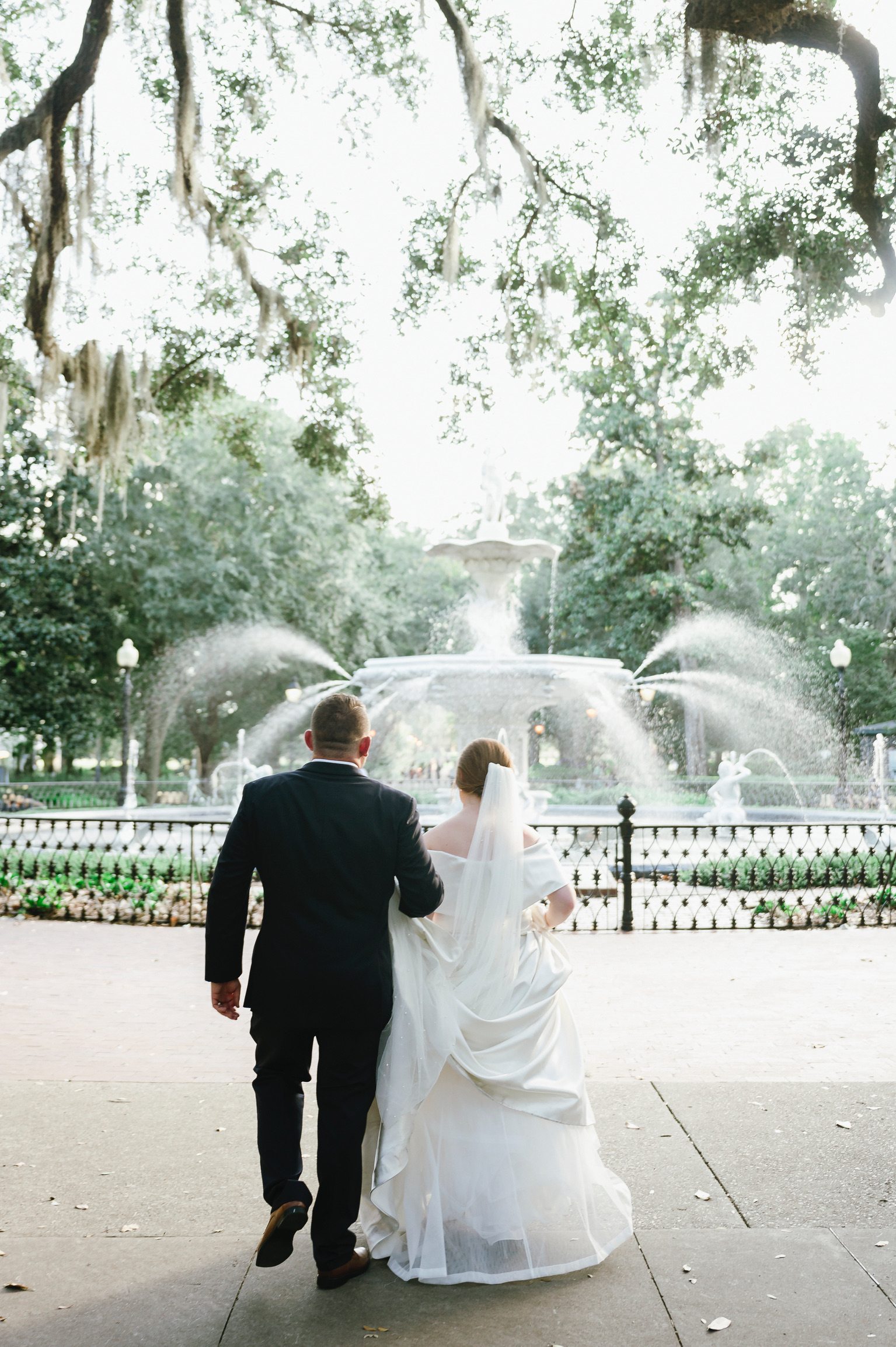 Wedding reception in Savannah, Georgia