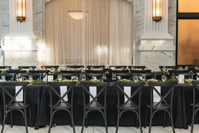 Sleek & simple, a classic Citizens Ballroom night 🤍

Photography: @rachelschrock.photography

#citizensballroom #marylandweddingvenue #marylandwedding #dmvwedding #historicweddingvenue #2024wedding #weddingtrends #pinterestwedding