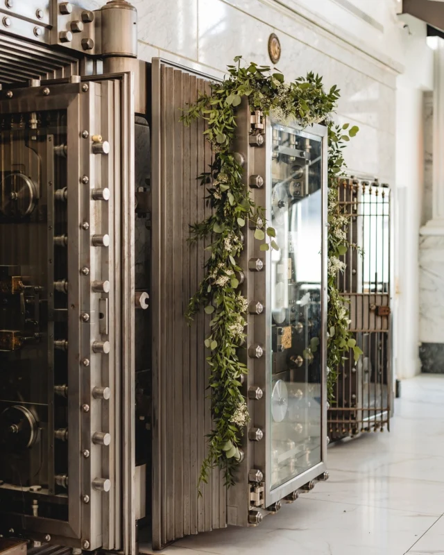 A classic love letter to our vault 🔒

Photography: @rachelschrock.photography

#citizensballroom #marylandweddingvenue #marylandwedding #dmvwedding #historicweddingvenue #2024wedding #weddingtrends #pinterestwedding