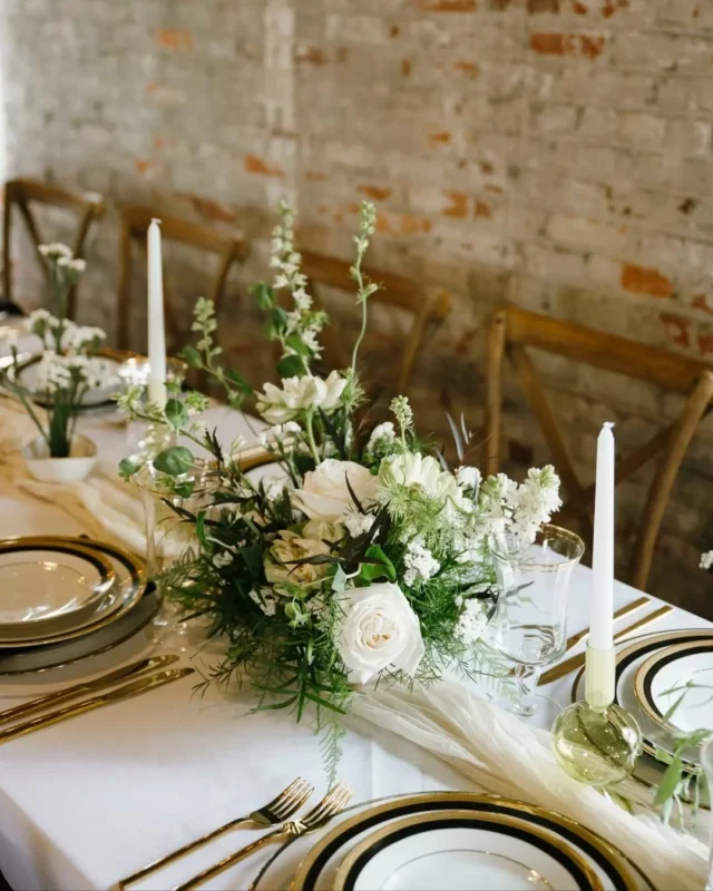 Delicate layers, thoughtful design✨ This floral-forward tablescape embraced a neutral palette with just the right amount of texture and movement.

Venue: @savannahbottleworks @fetewell
Photography: @ashleecphotography
Planner: @savannahmagnoliaevents 
Videography: @ardsleyparkproductions
Florals: @peachykeeneflowerfarm
Beauty: @bridalbywonderland_beautybar
Desserts: @grinsandgigglescookieco
DJ + Photo Booth: @allaboutyouentertainment
Rentals: @mccoyseventprofessionals
Hotel: @theannsavannah

Wedding Florals | Savannah Event Venue | Fetewell | Georgia Wedding #savannahbottleworks #historicweddingvenue #georgiaweddingvenue #savannahweddingvenue #weddingtablescape #weddingflowers #weddingdesign