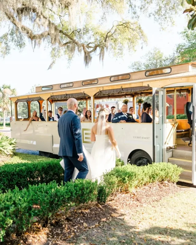 A city that knows how to celebrate✨ A downtown trolley, newlywed joy, and the kind of timeless charm only Savannah can offer.

Venue: @savannahbottleworks @fetewell
Photographer: @morganforbesphotography

Savannah Wedding | Georgia Wedding | Downtown Savannah Georgia | Savannah Bottle Works | #savannahbottleworks #savannahgeorgia #savannahwedding #savannahweddingvenue #georgiawedding #georgiaweddingvenue #fetewell #weddingvenue #eventvenue #historicvenue