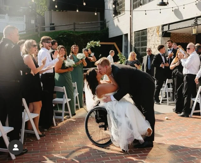 When the weather cooperates 👏

Dont worry, our patio is included in all rentals, so there’s no extra stress if you have to move your ceremony indoors! Our amazing venue managers are on site all day to help everything go smoothly 😊

Photography @kandidartsphotography 
Couple @delaneynmeyer & @meyert__

#mainstreetballroom #marylandwedding #marylandweddingvenue #historicweddingvenue #outdoorwedding #outdoorweddingvenue #dmvwedding #2025wedding