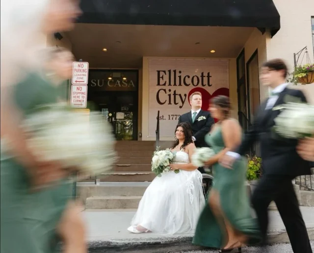 Just up the ramp from us is our fav @sucasafurniture with their iconic OEC sign! Don’t forget to snag a pic here on your big day 🤍 

We also love when couples take a pic here during their tour & recreate the pose on their wedding day (little insider tip for ya)

Photography @kandidartsphotography 
Couple @delaneynmeyer & @meyert__

#mainstreetballroom #marylandwedding #marylandweddingvenue #historicweddingvenue #outdoorwedding #outdoorweddingvenue #dmvwedding #2025wedding