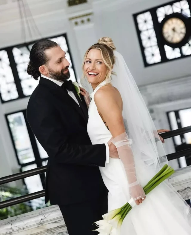 Modern romance in every detail🕊️

Love a look that’s uniquely yours? Start planning your day with intention by visiting the link in bio.

Photographer: @maddiekayephoto
Hair and makeup by Brianna and JoAnna of @amiedeckerbeauty
Venue @citizensballroom @fetewell
Film @bywillsarmiento
Gown @madewithlovebridal
Entertainment @djsalflip
Florals @blossomandbasketboutique
Coordinator @simplyfreshevents_coordinators

Wedding Inspiration | Maryland Wedding Venue | Citizens Ballroom | Fetewell Venue | Chic Wedding Details | Frederick Maryland |