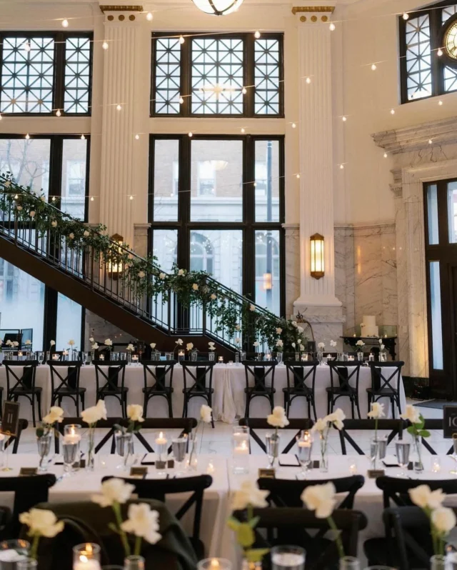 Black & white weddings have become a staple here and we couldn’t be happier 🤍🖤

Coordinator: @wedwithsteph
Photographer: @vivsantini_photography
Venue: @citizensballroom
Catering: @simplyfreshevents
DJ: @benefactorevents
Florist: Frederick Flower Farm @frederickflowerfarm
Cake: @flourishcakeryandevents
Hair and Makeup: @jkwbeauty @theaimeenicolemua

#citizensballroom #historicweddingvenue #marylandwedding #marylandweddingvenue #dmvwedding #2025weddingtrends #frederickwedding