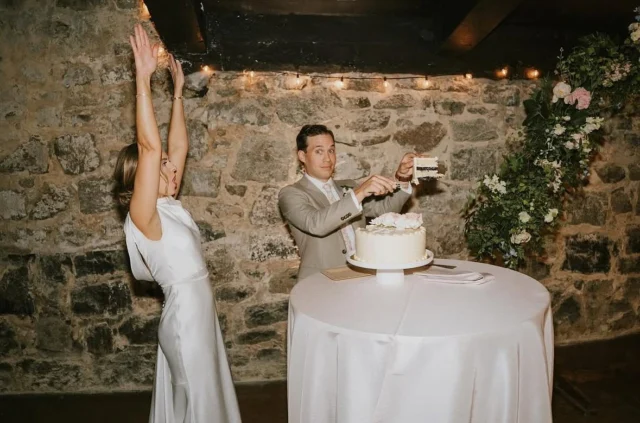 Now that’s how you celebrate a cake cutting!!

Photographer: @leighannebraderphotography 
Getting Ready Location: @turfvalleyresort
Planning + Coordination:@theothersidecreatives
Catering: @hooplacatering
Florist: @hiddenvaleflowers
DJ: @mixingmarylanddjs @djseanj
Hair + Makeup: @brushedbeautylic_
Photography: @leighannebraderphotography
Second Photographer: @seanxreel
Transportation: @ridethoroughbred

#mainstreetballroom #marylandweddingvenue #marylandwedding #dmvwedding #historicweddingvenue #2025wedding #weddingtrends #pinterestwedding #outdoorweddingvenue
