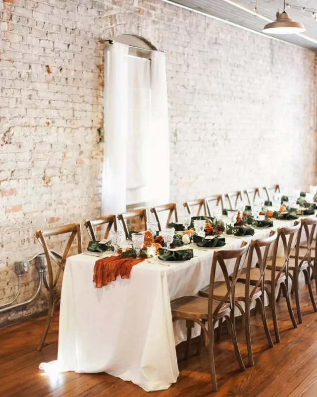Autumn at Savannah Bottle Works? Unmatched.

The textures, the tones, the energy—this wedding fully embraced the season and our space brought it all to life.

Venue: @savannahbottleworks @fetewell
Planner: @weddingcoordinator_
Photography: @celenarileyphotography
Catering: @slowfiresavannah
Florals + Decor: The Bride

#weddinginspiration #fallwedding #georgiabride #savannahbottleworks #savannahgeorgia #savannahwedding #savannahweddingvenue #georgiawedding #georgiaweddingvenue #fetewell #weddingvenue #eventvenue #historicvenue