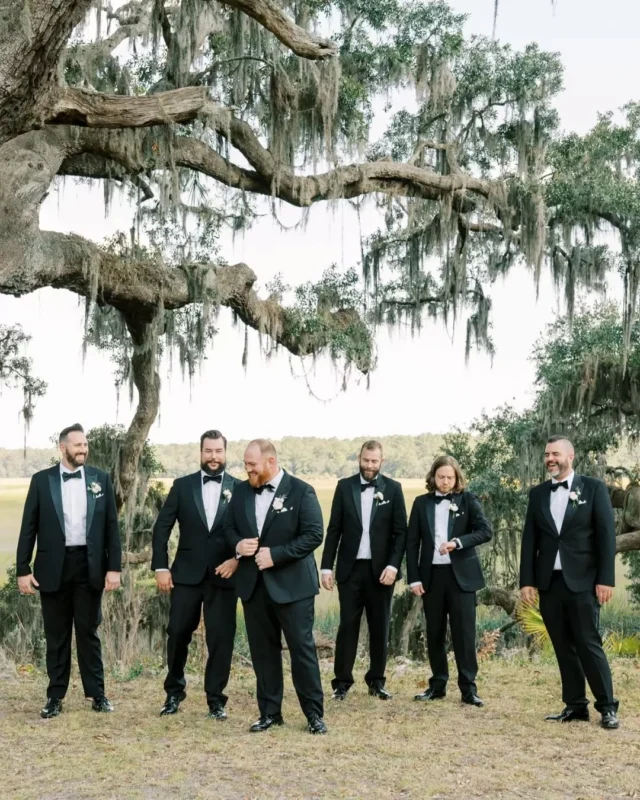 The ties, the toasts, the shared memories—wedding days bring out the best in the crew.

Reception venue: @savannahbottleworks @fetewell
Ceremony venue: @bethesdaacademyweddings
Photographer: @mariannelucille
Planner: @spectacularsaturdaysweddings
Content creator: @bffofthebride
Hotel: @perrylanehotel
Hair: @enchantedsalonsav
Florals: @graceandthornsav
Bridal dress: @lovecurvybridal
Tux: @theblacktux
Bridesmaid dresses: @jadorebridal
Officiant: @reverendjoewadas
Trolley: @kellytours
Rentals: @eventworksrentals
DJ: @allaboutyouentertainment

#savannahbottleworks #savannahgeorgia #savannahwedding #savannahweddingvenue #georgiawedding #georgiaweddingvenue #fetewell #weddingvenue #eventvenue #historicvenue #groom #georgiagroom