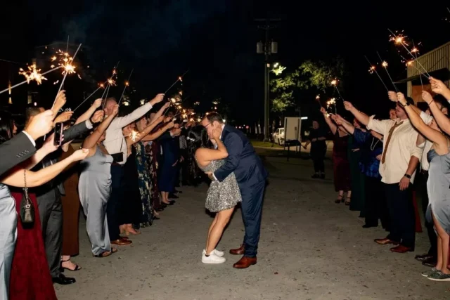 Consider this your sign to do the outfit change ✨

From the first dance to the sparkler send-off, we love seeing our couples let their personalities shine as the night goes on. (And yes, we’re still thinking about this dress).

Venue: @savannahbottleworks @fetewell
Planning: @savannahmagnoliaevents
Photography: @mdb__photography
Hair and Makeup: @royalmakeupandhair
Florals: @katofloraldesigns
Dress Boutique: @bravurafashion
Bridesmaids Dresses: @azaziebridal
Suits: @menswearhouse
Rings: @lancesjewelry
Rentals: @eventworksrentals
DJ: @firstcityevents
Catering: @thrivecatering
Cakes: @wickedcakesofsavannah

georgia bride. wedding reception. georgia wedding. savannah georgia. savannah wedding venue. fetewell venue.