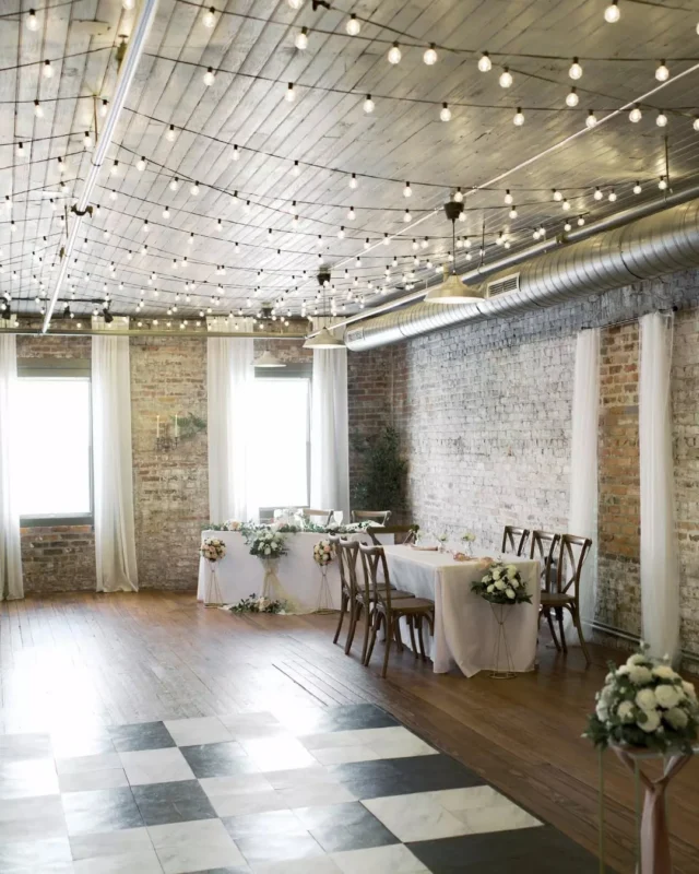 Dinner, dancing, and a little industrial elegance ✨

This is where the energy shifts. From the quiet glow of the first dance to the clink of glassware and a packed floor, the Brick Hall was built for the party.

Venue: @savannahbottleworks
Photography: @ashleecphotography 

georgia wedding venue. savannah wedding. reception inspiration. 2027 bride. wedding design.