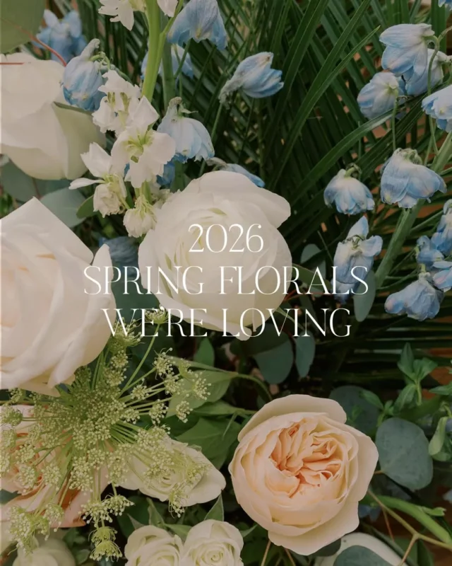 The Spring floral edit 🌷

This year, we’re loving the play between the raw and the refined: delicate paper flowers, tonal pastels, and highly textural arrangements.

We love when our couples bring the season indoors.

1, 6-7: @barefootroyaltyphotography
2: @emmakirchoffphotography @sbblooms 
3: @susanlyphotography @gottefni 
4: @jeffandmollie 
5: @featherfawn.photos @_dear_flower_ 
8: @kylee_b_photography @wilderose_weddings
9: @ashleecphotography @peachykeeneflowerfarm 
10: @momentsbymoy 

spring wedding. wedding florals. spring wedding florals. 2026 wedding. georgia wedding venue. maryland wedding venue. pennsylvania wedding venue. 2027 wedding ideas.