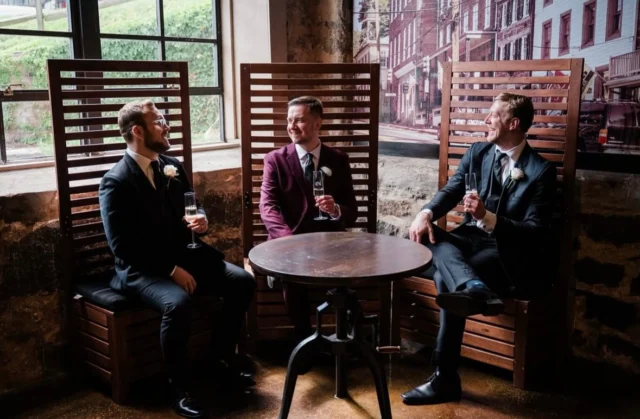 Renting a space for your big day is stressful enough, let us take care of the extra touches with our unique furniture like these 3 chairs! 

Push them together, and you’ve got a bench. Keep em separate, and you create a fun conversational area (and yes, these can even go on our patio!)

Check out our website to see what other pieces we provide at no additional cost 🤭

Bride and groom @danicoleee_ @nickpomplon
Photographer @morganoneilphotography
Venue @mainstreetballroom
Content creator @petalandpinestudios
Caterer @zeffertandgold
Florals @scentsationalfloraldesigns
Hair @kimberlysbeachhouse Amanda McDermott
Makeup @nvsbridal
DJ @dj_steezy_
Dress @handmegownsbridal
Suit @alaindupetit

#mainstreetballroom #historicweddingvenue #weddinginspo #vintagewedding