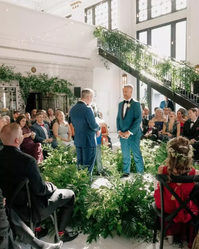 Happy Pride Month 🏳️‍🌈 At Fêtewell, we celebrate every couple exactly as they are. Every identity, every story, every kind of love.

Here's to celebrating all love fully, this month and always.

Planning & Design | @mooreandcoevents
Venue | @citizensballroom
Photography | @jillianbob
Video | @abidoodleproductions
Florals | @blushfloraldesignstudio
DJ | @ridiculous__entertainment
Catering | @rougecatering
Stationery | @mlcdesigns
Rentals | @prettylittleweddingco
Linen | @bbjlatavola
Ceremony Music | @tworiverschambermusic
Cake | @sagecakery
Transportation | @lastingimpressionslimo